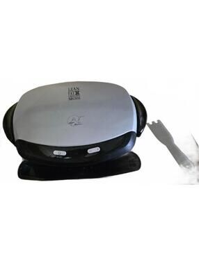 George Foreman Next Grilleration Electric Grill Lean Mean Fat Reducing GRP4PVT